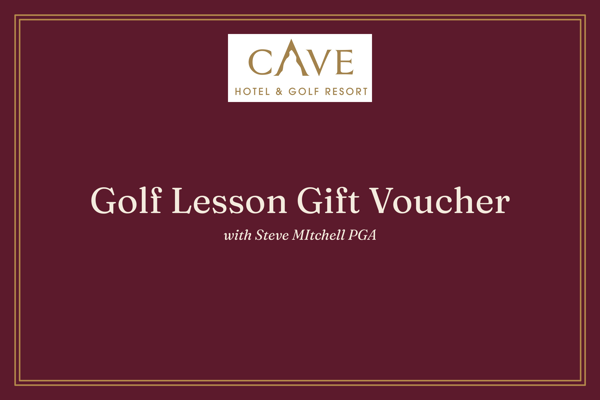 90 Minute On Course lesson with Steve Mitchell